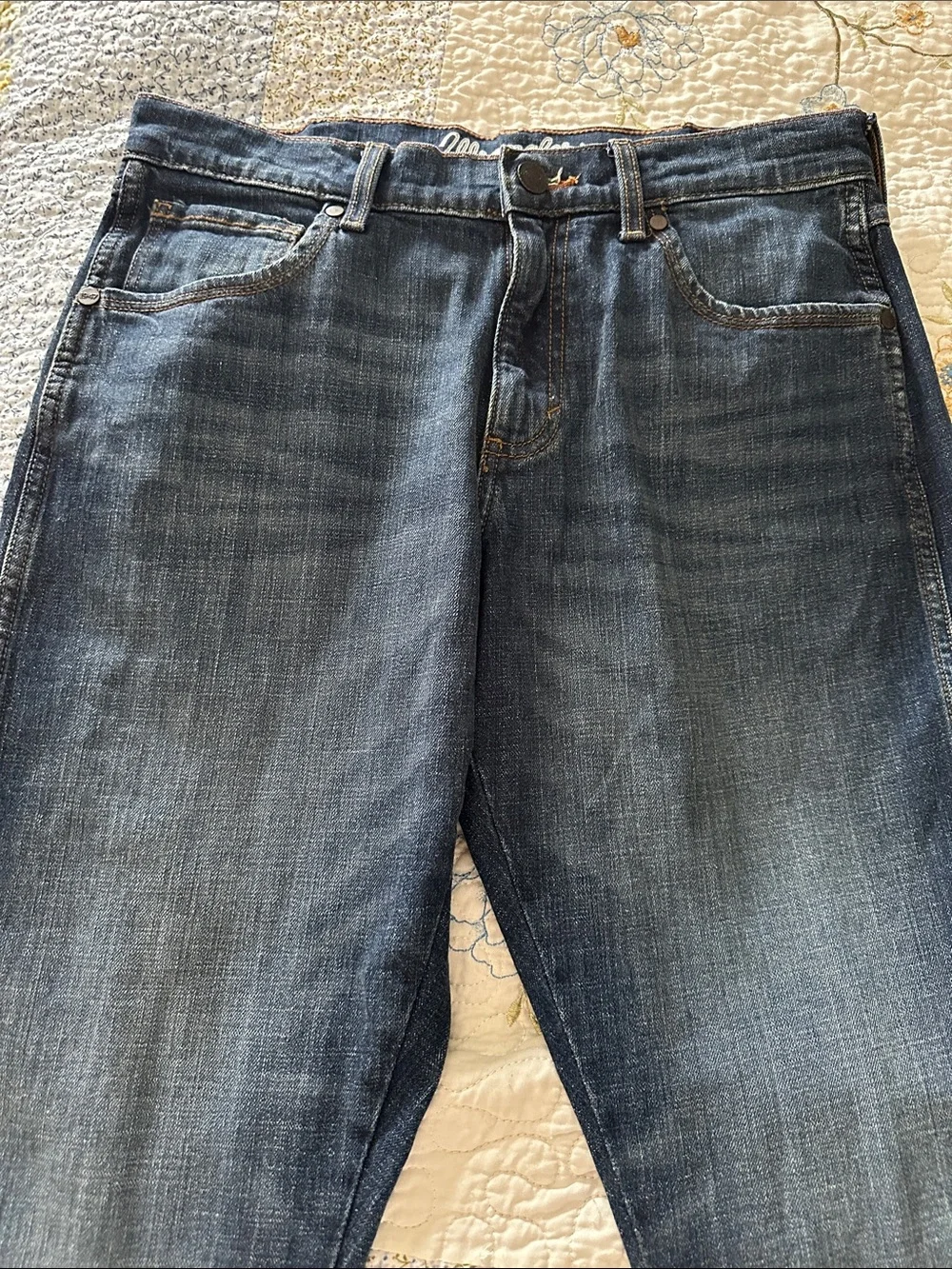 Wrangler Relaxed Fit Men's Jeans - Indigo Blue